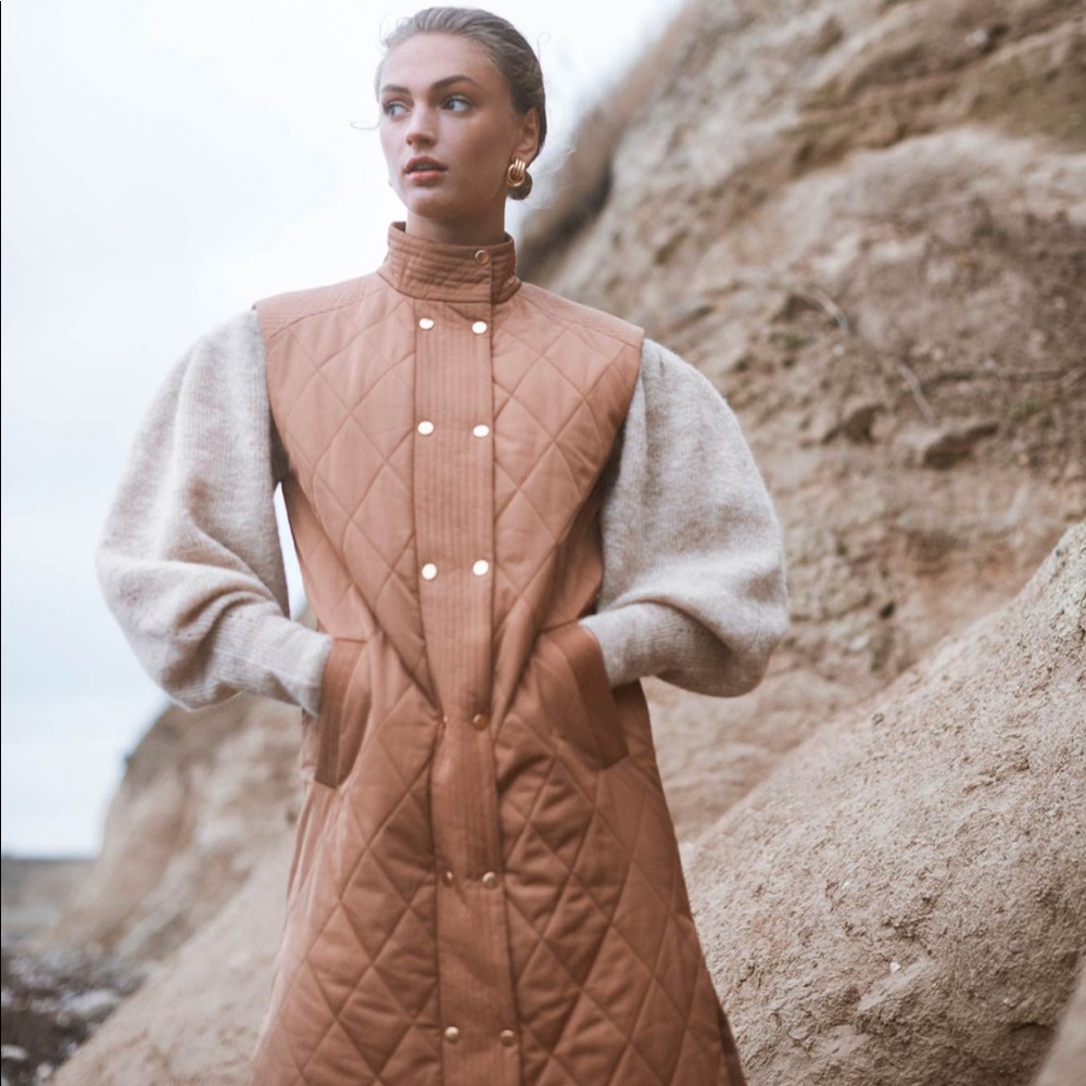 Ichi Ihannie Wa Vest Rust 34 - Picture 1 of 10